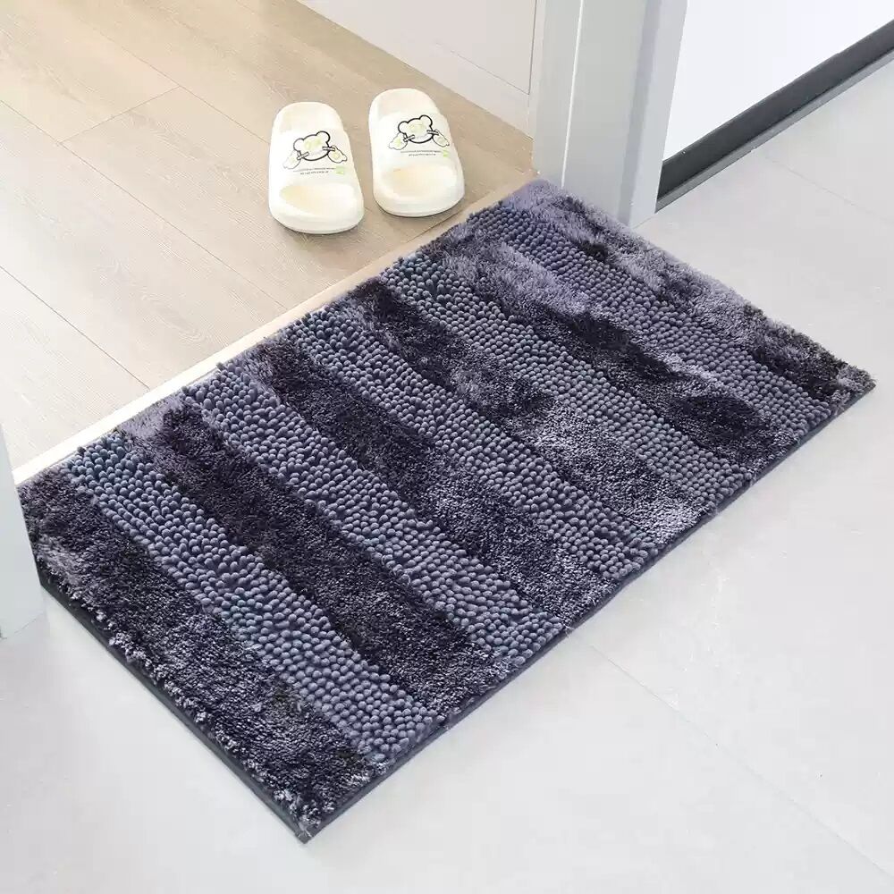 Microfiber Rugs Microfiber Chenille Style Ultra Water Absorbent Indoor Mat